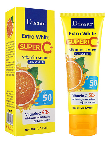 Crema Protectora Sunscreen Uv Protection Refrescante Spf50+