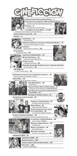 Imagen 2 de 2 de Revista Cineficción - Año 7 / Número 11 / Enero 2020