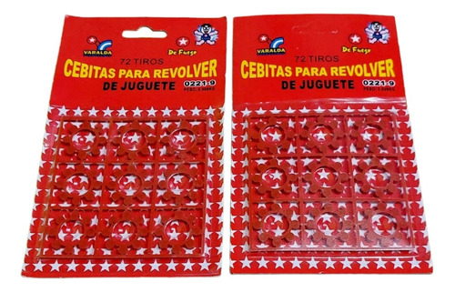 2  Blisters De Cebitas Para Revolver A Cebitas