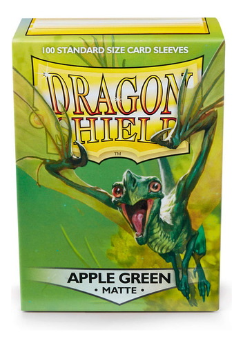 Dragon Shield - Verde Manzana Mate 100