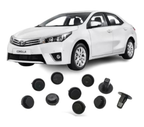 Clips Para Guardaplast De Toyota Corolla 2014/2018