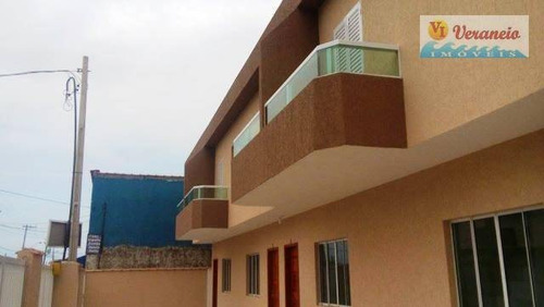 Sobrado Com 2 Dormitórios À Venda, 57 M² Por R$ 185.000,00 - Balneário Esmeralda - Praia Grande/sp - So0154
