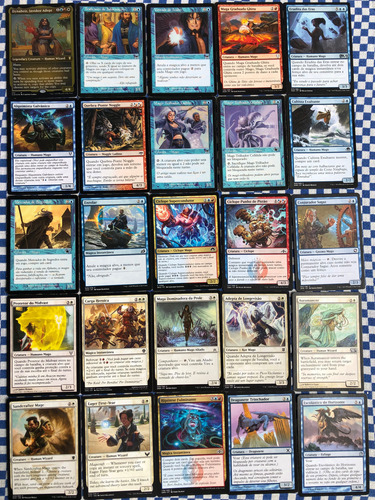 Deck Commander Magos Controle E Dano Magic The Gathering 03 03 Inglês E Português (Usado)