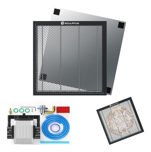 Asistencia De Aire Sculpfun S9 Y Panel Honeycomb Sculpfun