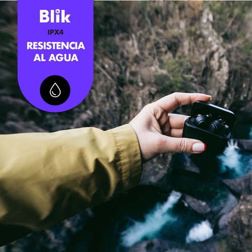 Audífonos In-ear Bluetooth Blik-air600 Negro