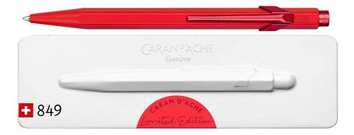 Bolígrafo Caran D Ache 849 Claim Your Style Scarlet Red