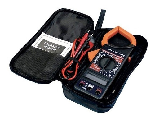 Imagen 2 de 4 de Pinza Amperometrica Digital Zurich Zr-266 Multimetro Tester