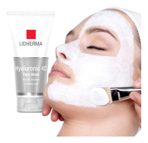 Hyaluronic 4d Face Mask Máscara Facial Hidratante Lidherma