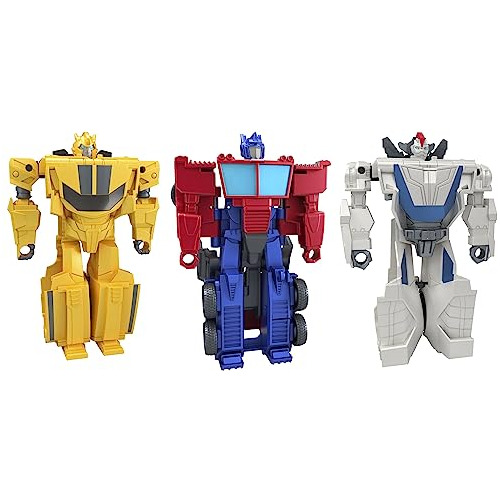 Juguetes Transformers 1-step Flip Heroes 3-pack