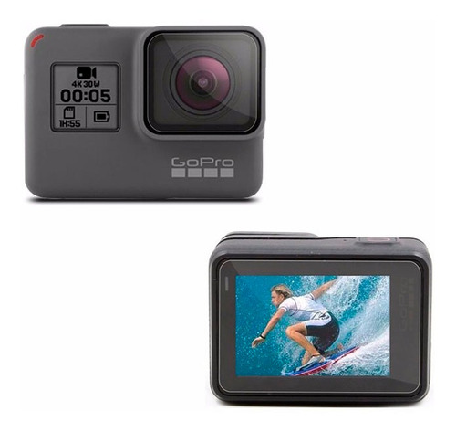 Pelicula Plastico Lente E Tela Lcd - Gopro Hero5 Hero6 Hero7