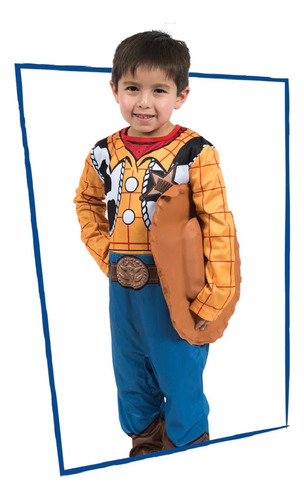 Disfraz Woody Toy Story Niño Premium Cotillón Activarte