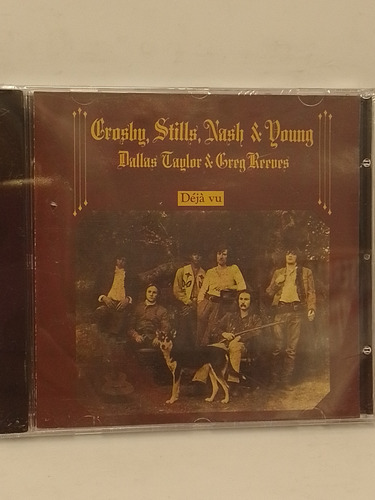 Crosby Stills Nash & Young Deja Vu Cd Nuevo 