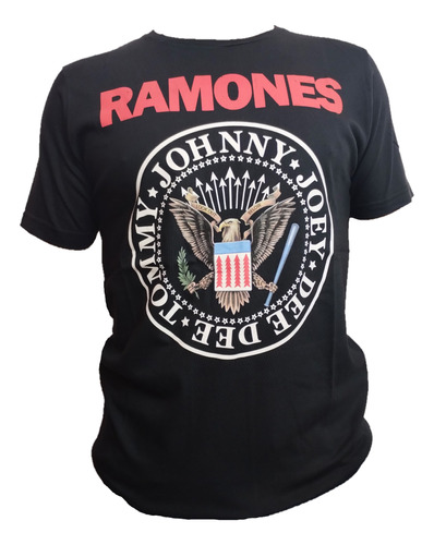 Remera Punk Rock Internacional Ramones Serigrafia Algodón