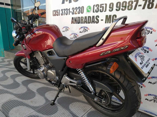 Honda Cb 500 Vermelha 2000 Novíssima!!!