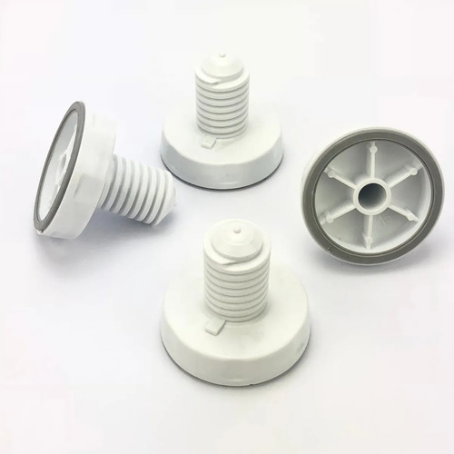 Imagem 2 de 8 de 4x Pé Para Lavadora Electrolux Ltd11 Lt13b Ltd09 Lt09b Ltd06