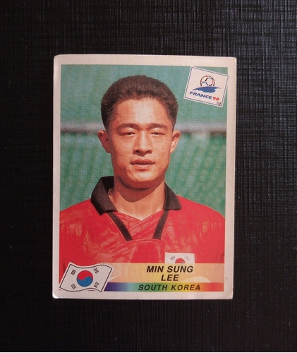 Figurinha Coréia Do Sul Min Sung Lee Copa Do Mundo 1998 F45