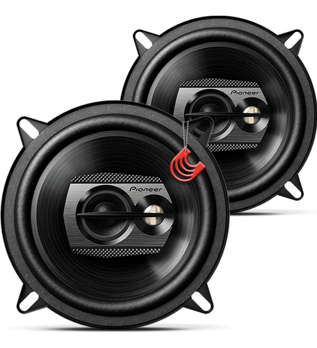 Falante Woofer Medio Triaxial Som Carro 5 Polegadas Pioneer