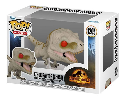 Funko Pop Jurassic World Dominion Atrociraptor (ghost) 1205