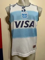 Comprar Camiseta Musculosa Argentina Básquet Mundial 2006 Ginobili 5