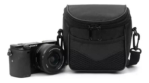 Bolso Para Cámara Fotográfica Multimarca C/correa 13*13*9cm