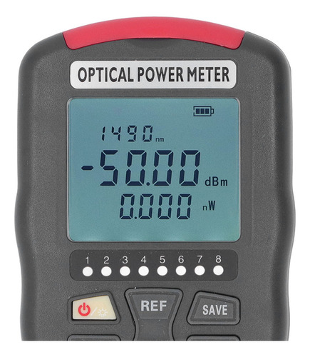 Red Tester 3 In 1 Fiber Optic Power Meter Led Optical