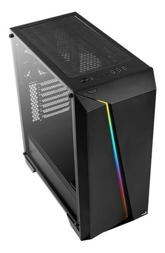 Gabinete Aerocool Cylon Pro Rgb Tg C/coolers Black Venex