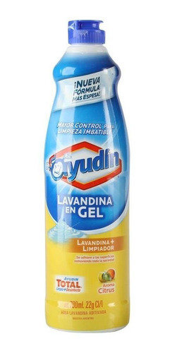 Ayudin Lavandina Gel Citrus X 700 Ml