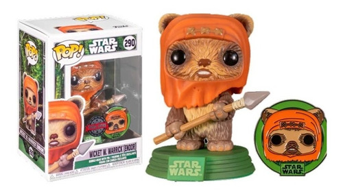 Funko Pop Wicket W. Warrick (endor) Con Pin Sw Xge