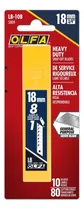 Comprar Cuchillas Snap-off Utility De Repuesto Olfa Lb-10b