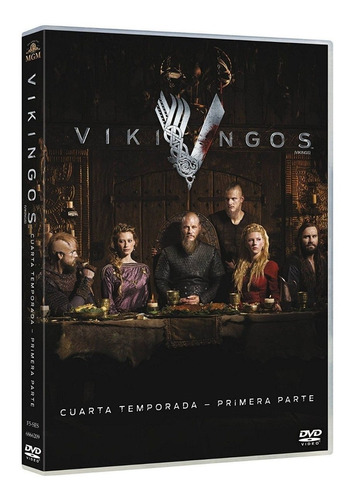 Vikings Temporada 4 Volumen 1 Box 3 Dvd Nuevo Original Stock