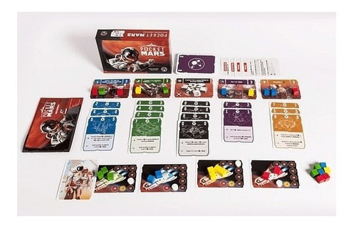 Pocket Mars Cards Game Jogo De Tabuleiro Board Party Grok