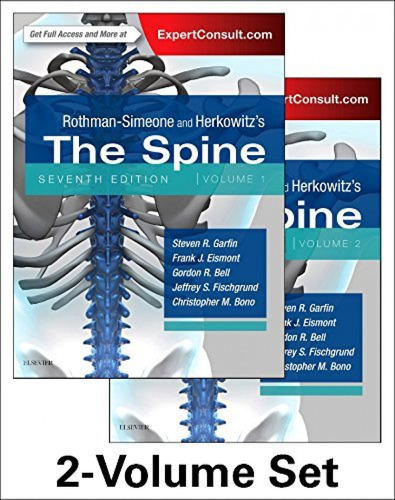 Livro Fisico -  Rothman-simeone And Herkowitz's The Spine.(2 Vol Set.(7th Edition)