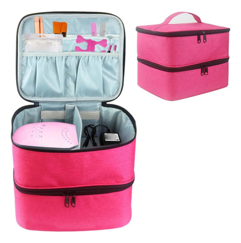 Bolsa De Almacenamiento De Esmalte De Uñas Con Caja