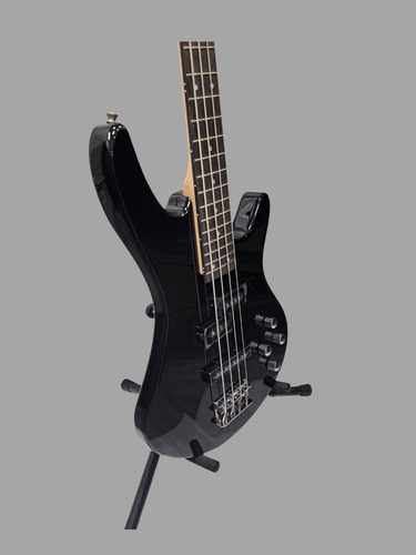 Bajo Electrico Mccartney Tipo Ibanez Pasivo 4 Cuerdas Negro Acabado Del Cuerpo Barnizado Orientación De La Mano Diestro