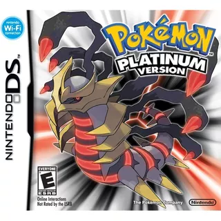 Pokemon Platinum Nintendo Ds Con Manuales