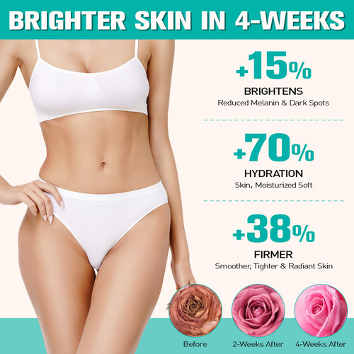Crema Blanqueadora E Skin Para Axilas, Rodillas, Codos Y Mus