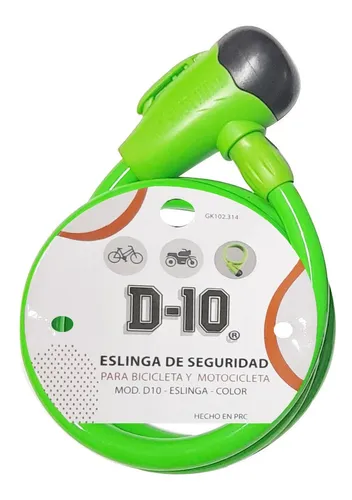 Linga Eslinga Llave Yale 100 Cm 1 Metro D10 Verde