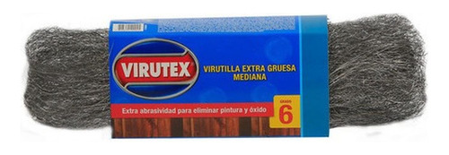 Virutilla X1 Extra Gruesa Mediana Abrasiva Grado 6  Virutex