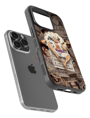 Funda One Piece Monkey D Luffy Gear 5 Zoro Sanji Shanks Tony Negro Samsung Galaxy S23 Ultra