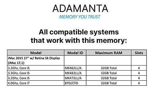 Memorias Ram Adamanta, Ddr3, 1867 Mhz, Cl13, 1,35 V, 32 G...