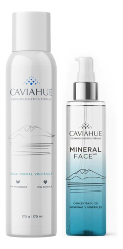 Combo Caviahue Agua Termal Volcánica + Serum Mineral Face Ah