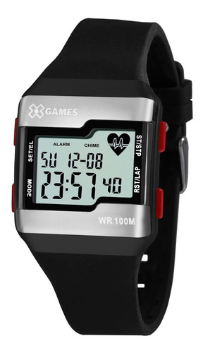 Relógio X-games Masculino Digital Xgppd144 Bxpx Cardiaco