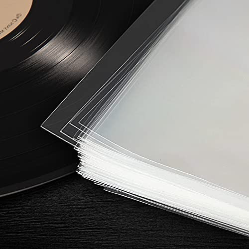 Funda Resellable Para Vinilo Premium Pack 50 Unid. 12 Pulgad