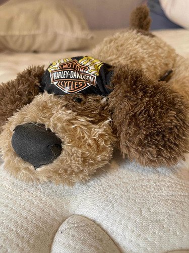 Perrito Peluche Harley Davidson Original