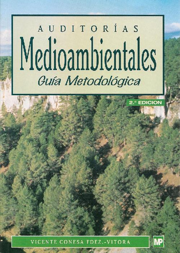 Libro Auditorías Medioambientales De Vicente  Conesa Fernánd