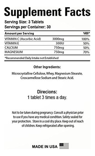 Ofv Vitamina C Natural Con Vitamina E 90 Tabletas