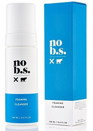 No B.s. Limpiador Espumante - Jabón Facial Natural Para 