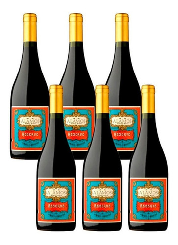 Vino Alamos Reserve Pinot Noir 750ml Caja X 6u