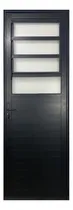 Comprar Porta Basculante Lambril De Alumínio Preto L25 210x70