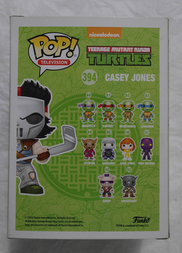 Casey Jones 394 Specialty Series Funko Pop! Television Tmnt (Usado)